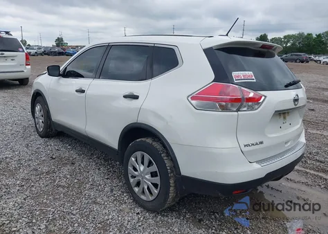 2016 Nissan Rogue S из США, поврежденный, VIN JN8AT2MV6GW130650